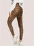 Kvinders Leggings Luipaardprint Stretch Polyester 2