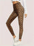 Kvinders Leggings Luipaardprint Stretch Polyester 3