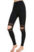 Kvinders Leggings med Udsnit i Blonde 0