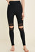 Kvinders Leggings med Udsnit i Blonde 1