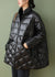 Kvinders Loose Fit Vinter Down Coat med Lynlås Lommer 2