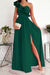 Kvinders Maxi Kjole En Skulder Design 3