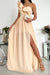 Kvinders Maxi Kjole En Skulder Design 5