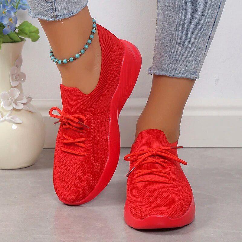 Kvinders Mesh Sneakers Åndbar Design 4