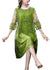 Kvinders Mid Dress Tulle Broderet 0