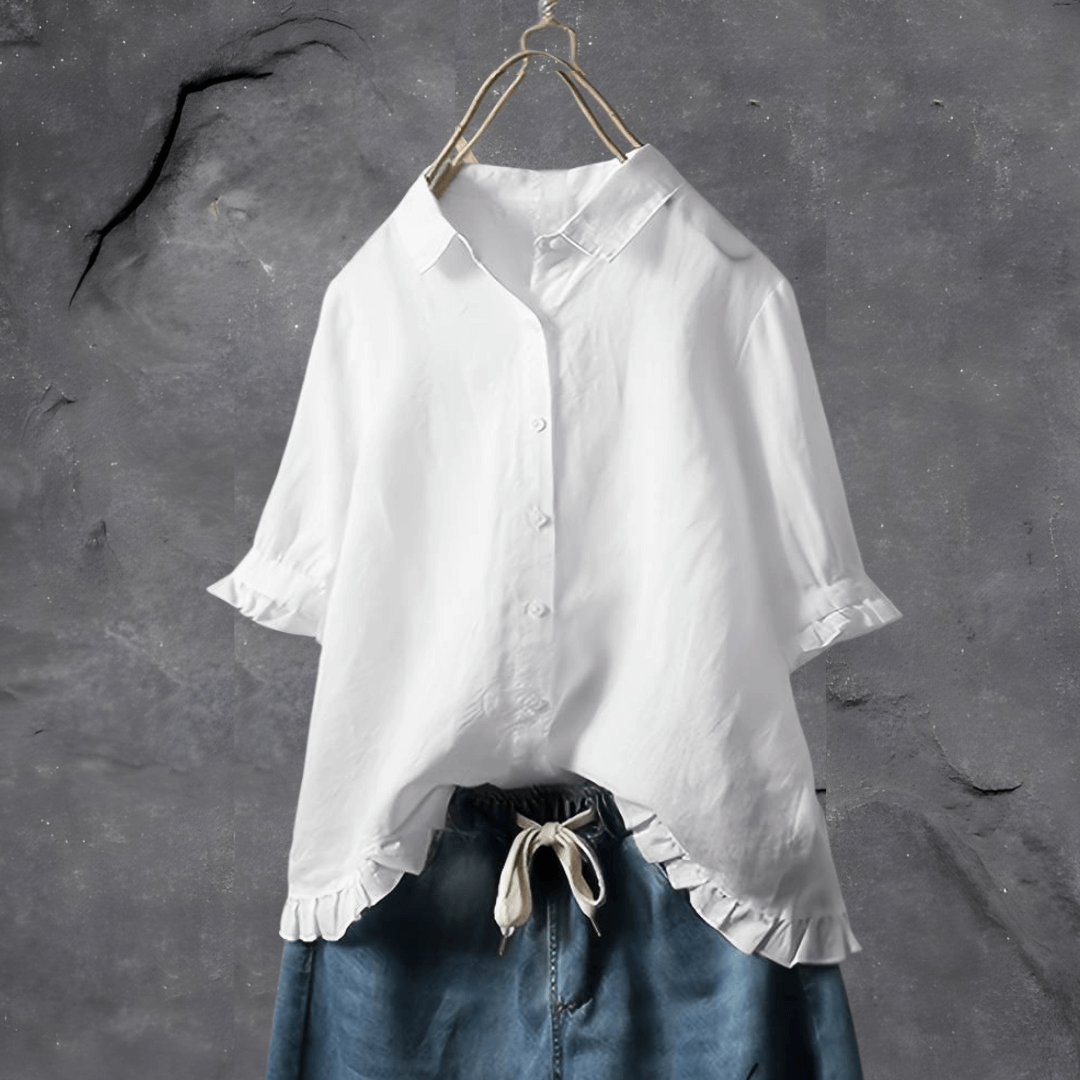 Kvinders Moderne Bluse i Komfortabel Design 1