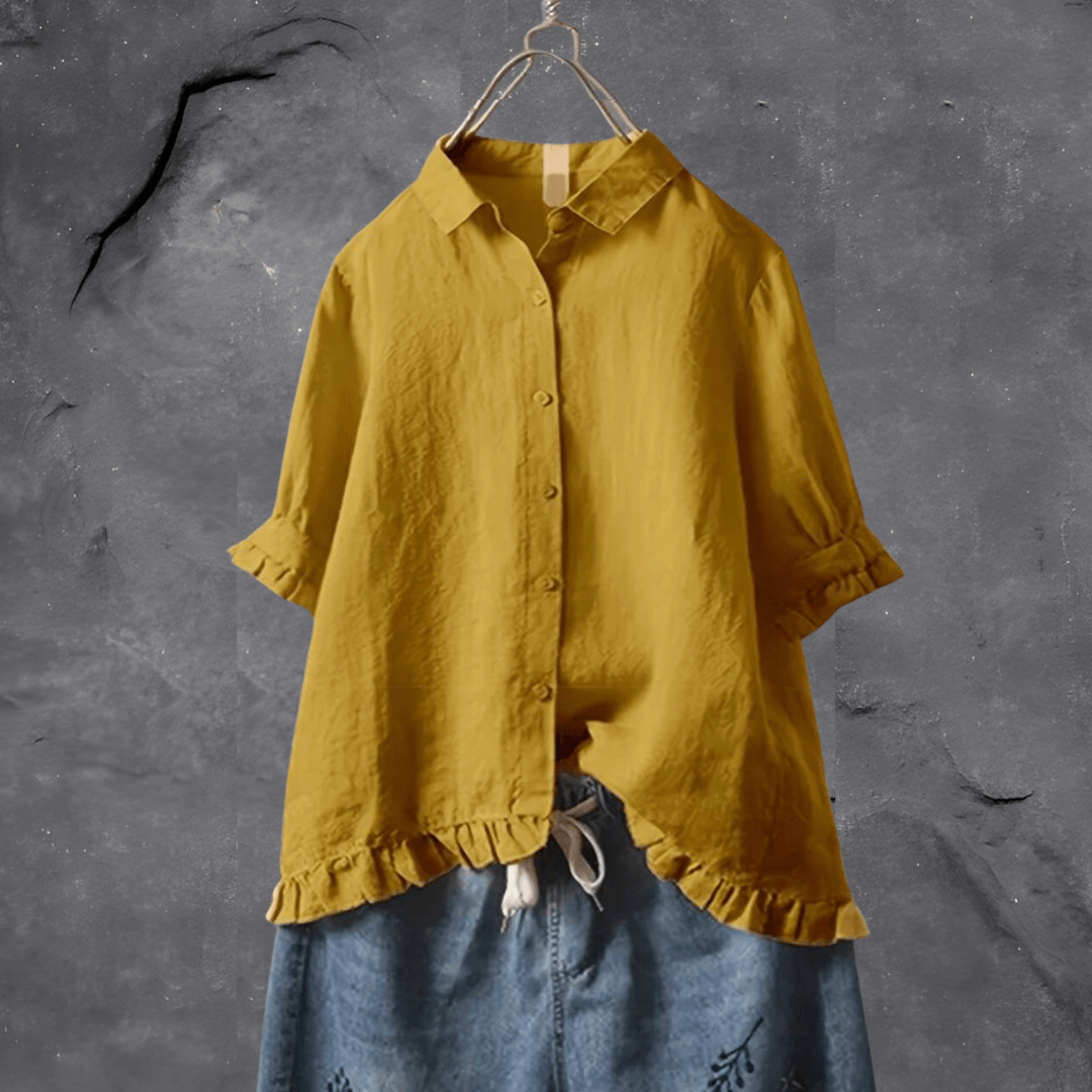 Kvinders Moderne Bluse i Komfortabel Design 2