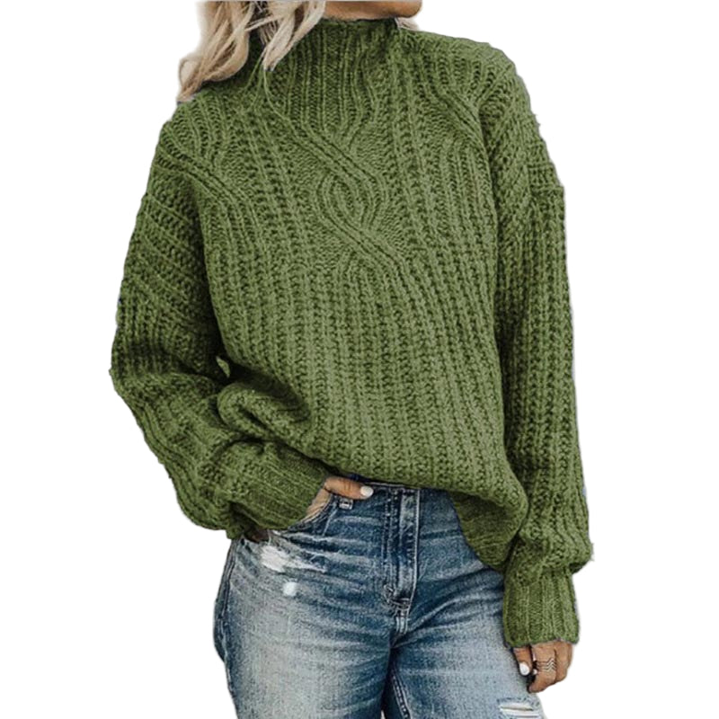 Kvinders Moderne Pullover i Klassisk Stil 0