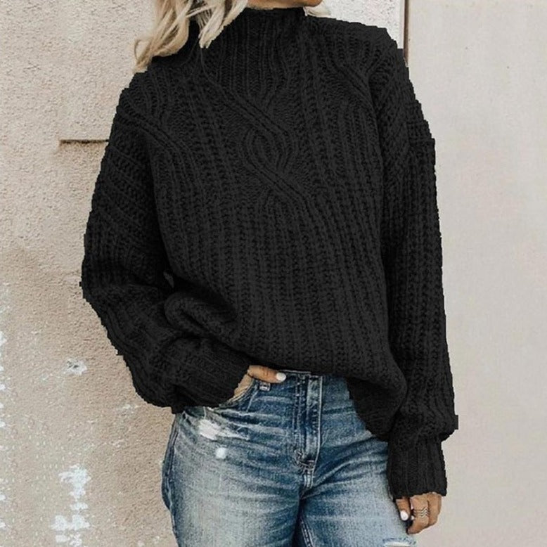 Kvinders Moderne Pullover i Klassisk Stil 1