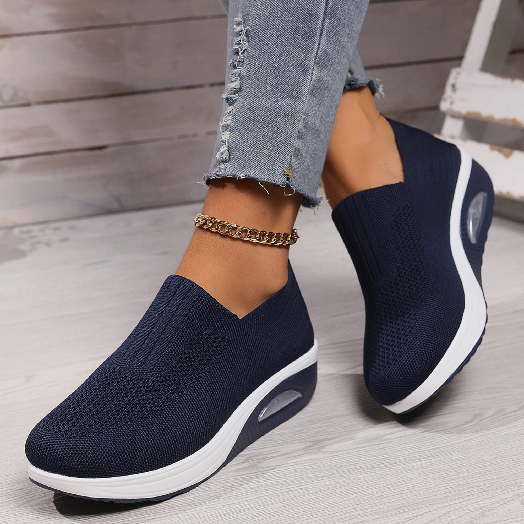 Kvinders Orthopædiske Sneakers med Komfort og Støtte 6