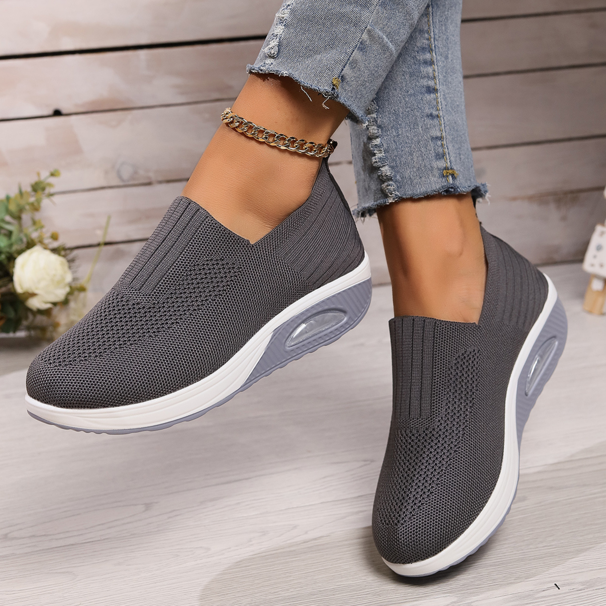 Kvinders Orthopædiske Sneakers med Komfort og Støtte 8