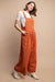 Kvinders Overalls med Pintuck Detalje og Lommer i Rust 2