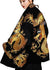 Kvinders Oversized Cardigan Jakke med Drageprint Casual 0