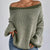Kvinders Oversized Pullover Blød Strik med Lanternesleeves 2