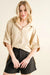 Kvinders Oversized Skjorte Linned Knaplukning 3