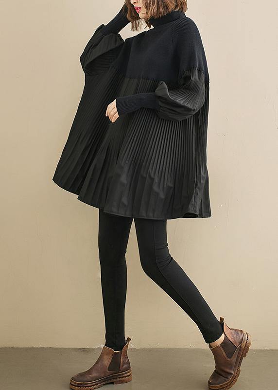 Kvinders Oversized Skjorte med Høj Hals 3
