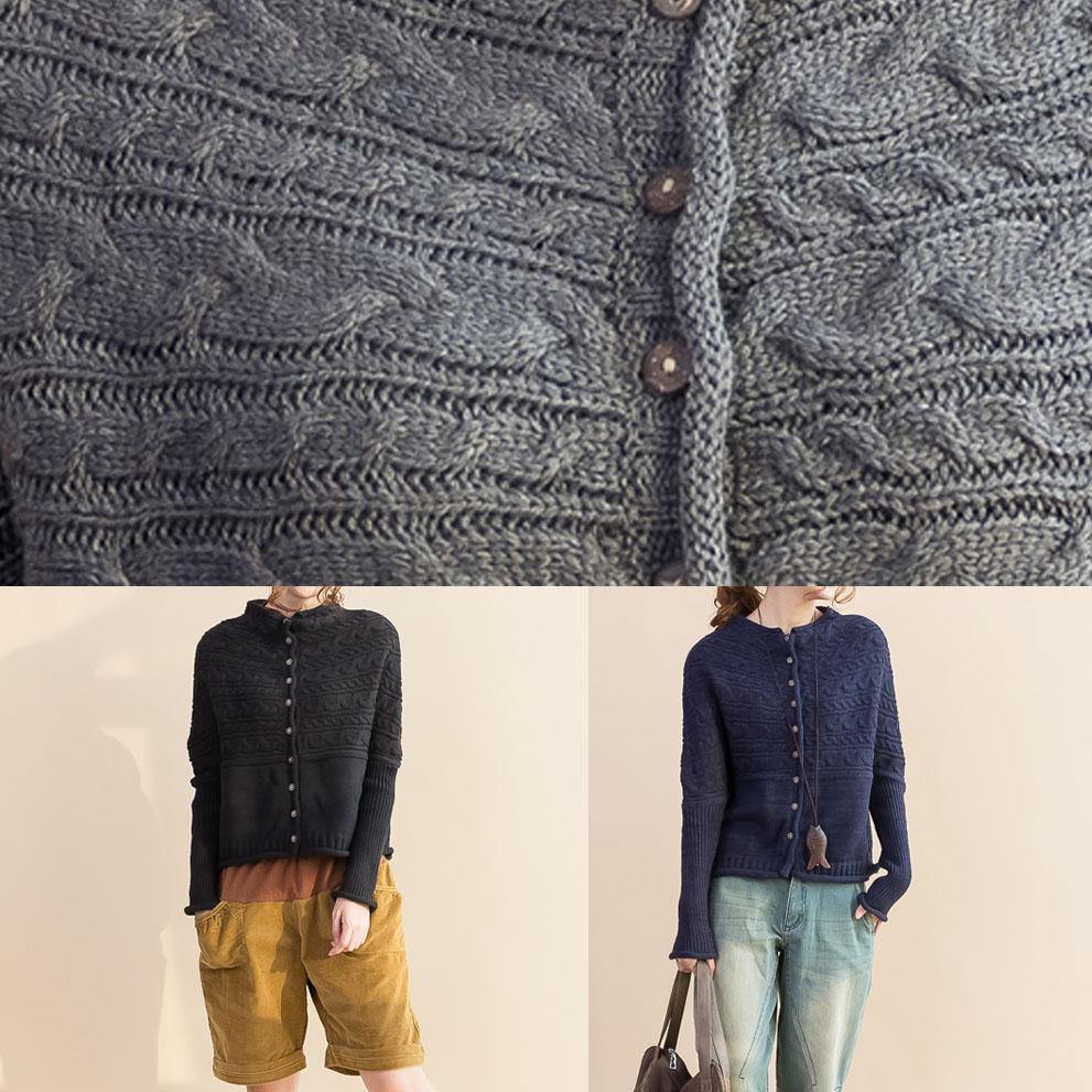 Kvinders Oversized Strik Cardigan med Knapper 4