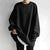 Kvinders Oversized Sweater Blød Materiale Minimalistisk Design 1