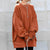Kvinders Oversized Sweater Blød Materiale Minimalistisk Design 4