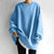 Kvinders Oversized Sweater Blød Materiale Minimalistisk Design 5