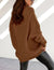 Kvinders Oversized Sweater Turtleneck Viskose Casual 4