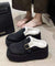 Kvinders Platform Wedge Sko med Uldforing Suede 2