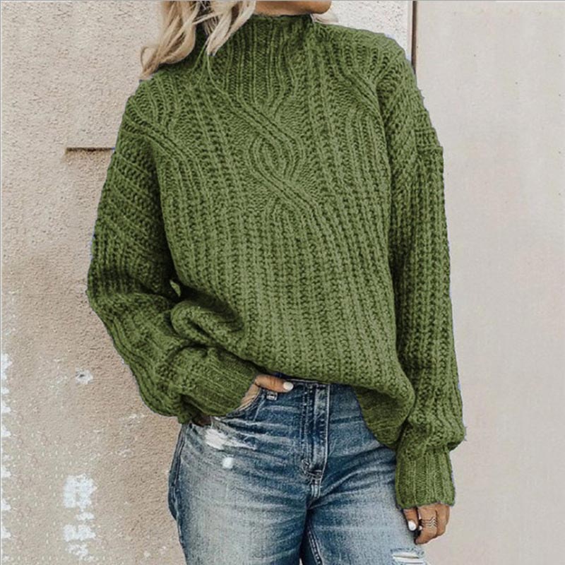 Kvinders Pullover Klassisk Stil Blødt Stof 1