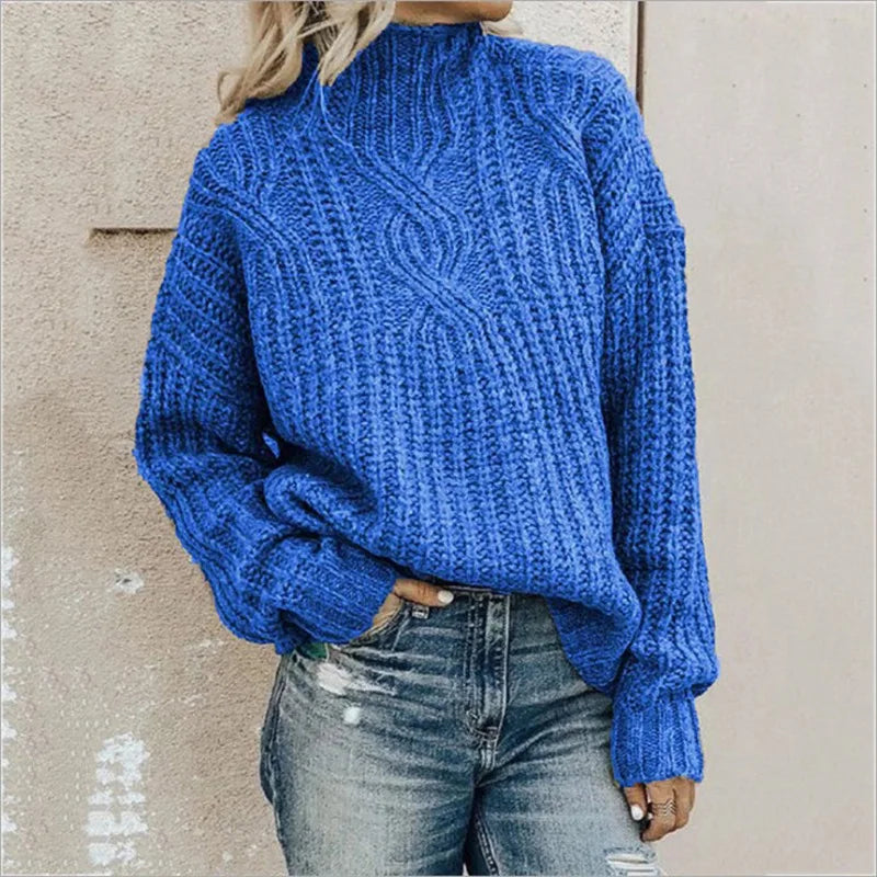 Kvinders Pullover Klassisk Stil Blødt Stof 3