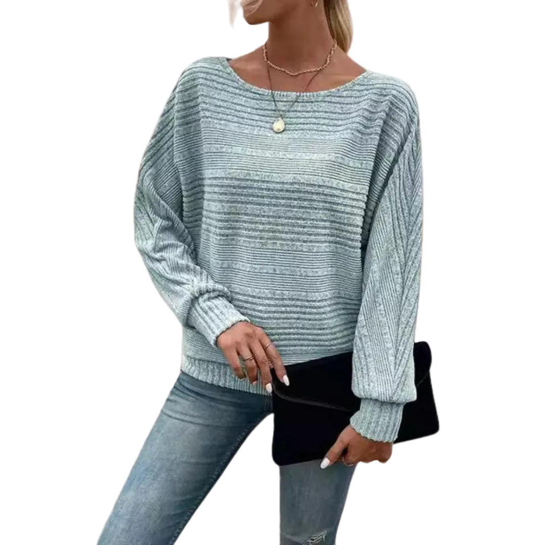 Kvinders Pullover med Moderne Struktur 0