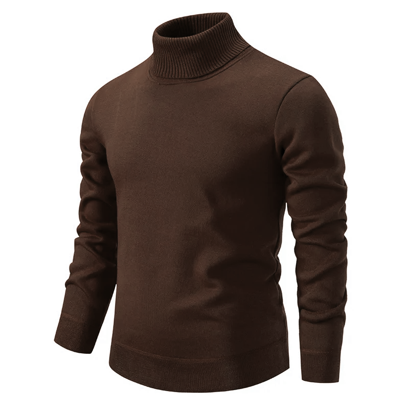 Kvinders Rullekrave Sweater i 100% Bomuld 5