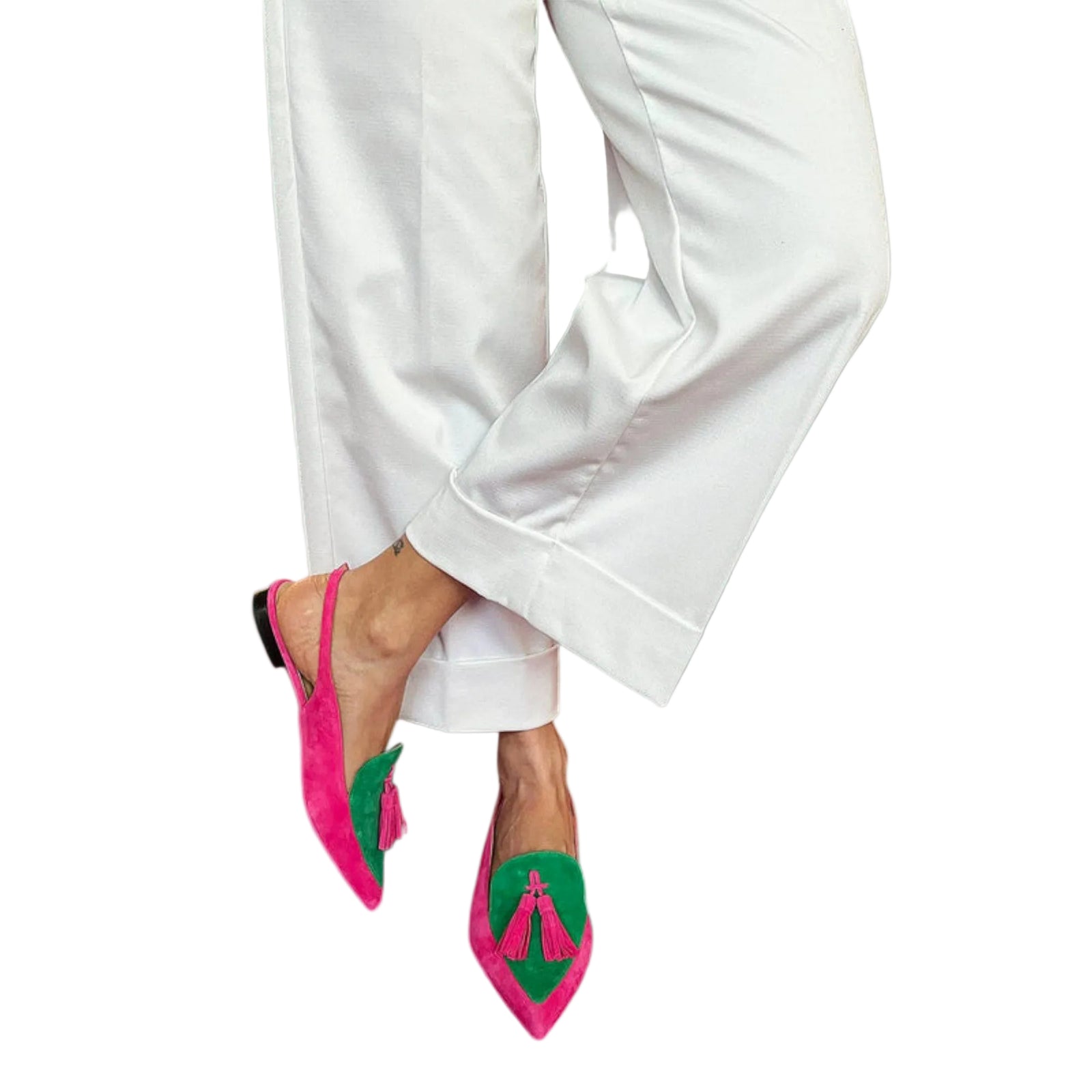 Kvinders Sandaler Med Hæl Og Kvastdesign 0