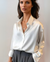Kvinders Satin Bluse Elegant Design 3