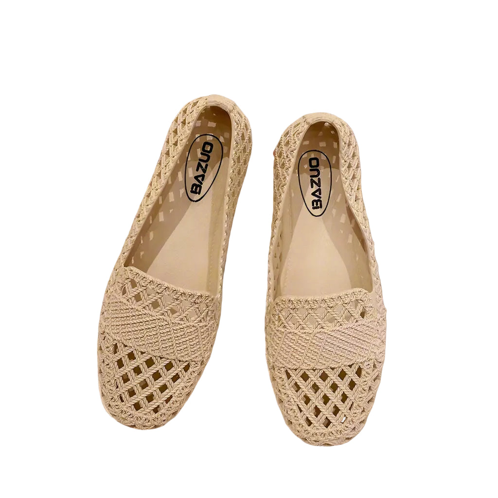 Kvinders Slip-On Flats til Forår 0