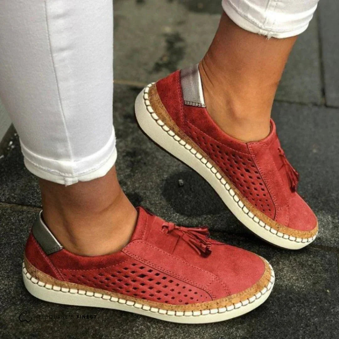 Kvinders Slip-On Loafers Casual Stil 1