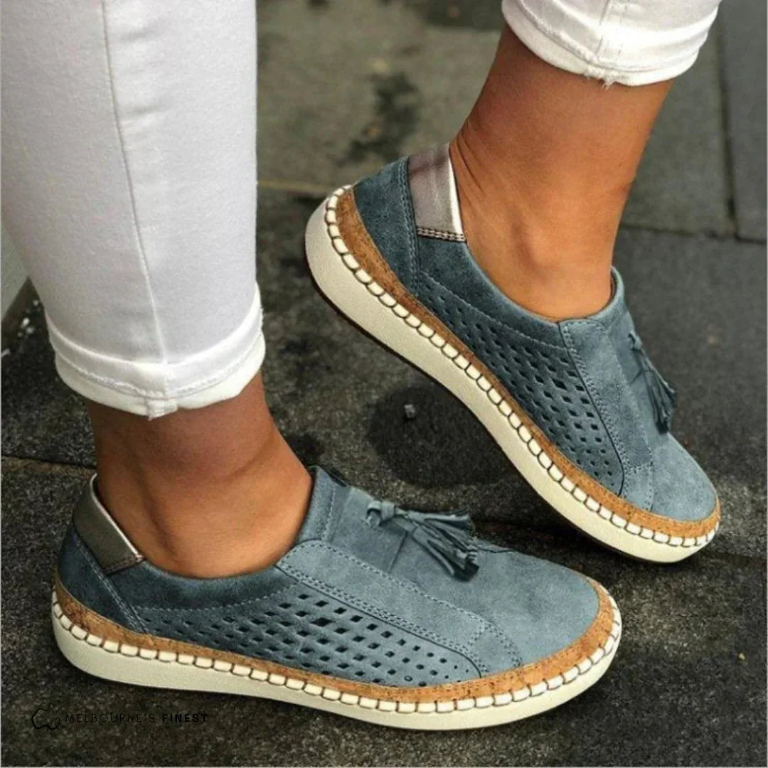 Kvinders Slip-On Loafers Casual Stil 4