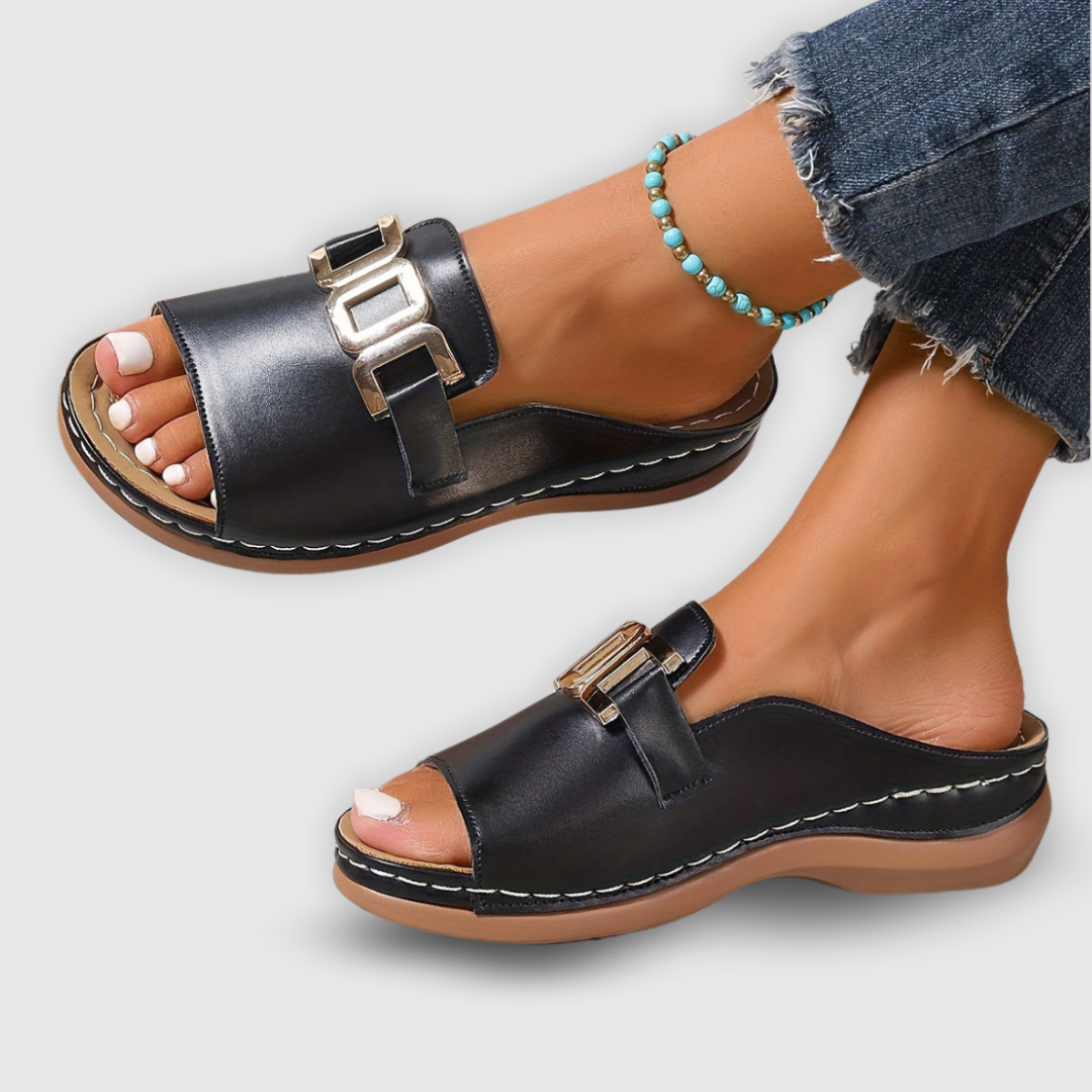 Kvinders Slip-On Sandaler Platform 7