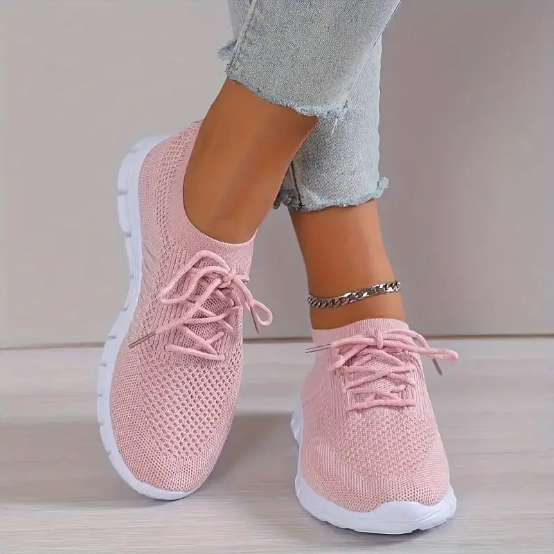 Kvinders Sneakers Aktiv Stil Åndbar Mesh 2