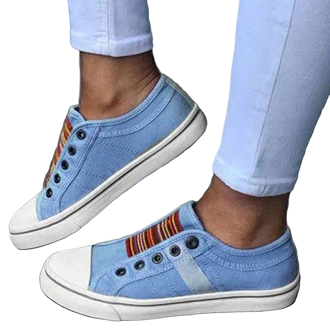 Kvinders Sneakers Lavtop Trendy 0