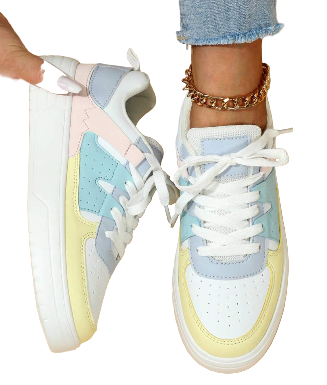 Kvinders Sneakers Leopardmønster Trendy 0