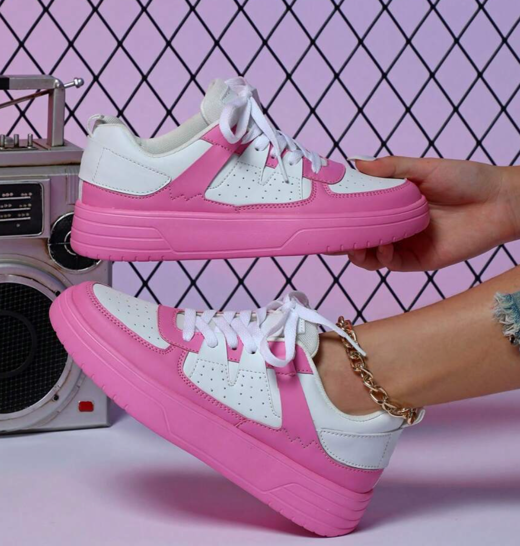 Kvinders Sneakers Leopardmønster Trendy 12