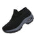 Kvinders Sneakers Platform Åndbart Stof Gummi 2