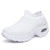 Kvinders Sneakers Platform Åndbart Stof Gummi 7