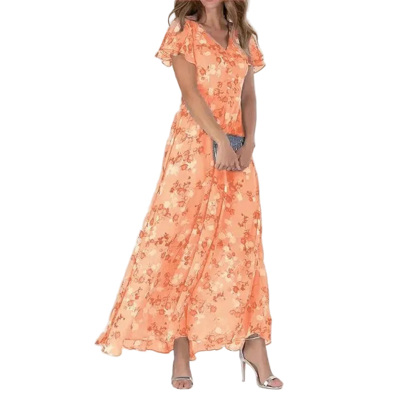 Kvinders Sommerkjole Glamourøs Stil 0