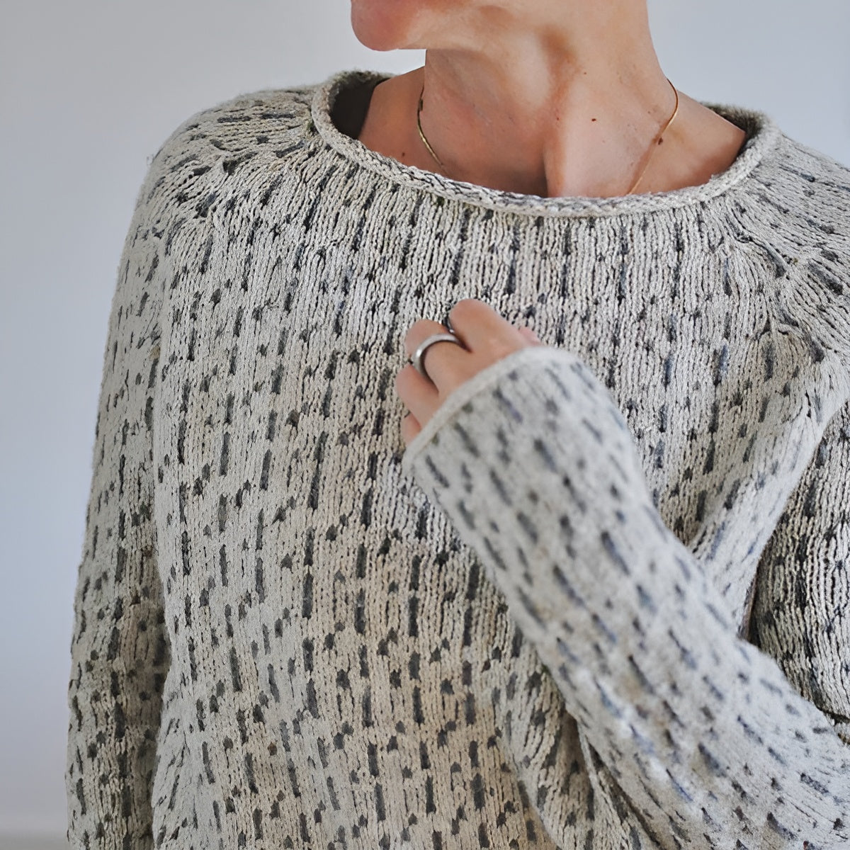 Kvinders Strikket Sweater Stilfuld 3