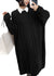 Kvinders Sweater Kjole med O-Hals og Jacquard Design 1