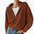 Kvinders Sweater med Halv Lynlås og Stativ Krave 6
