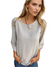 Kvinders T-Shirt Casual Delikat Tekstur 100% Bomuld 0