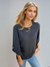 Kvinders T-Shirt Casual Delikat Tekstur 100% Bomuld 1
