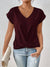 Kvinders T-Shirt Sweetheart Udsnit 100% Bomuld 3