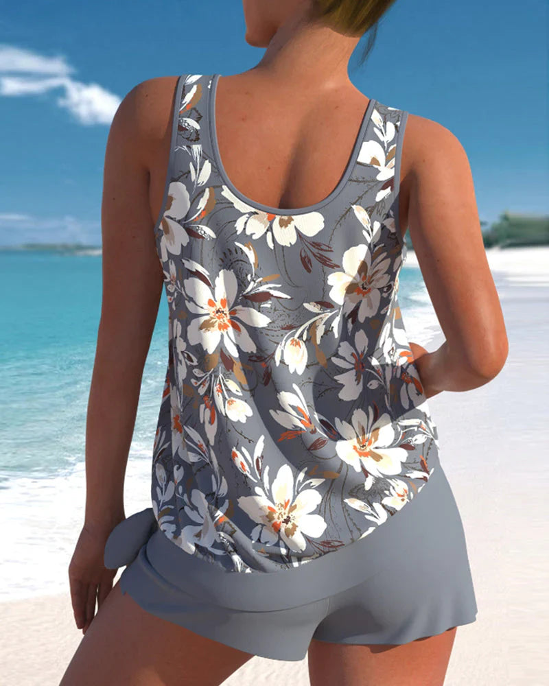 Kvinders Tankini Trendy Ærmeløs Design 2